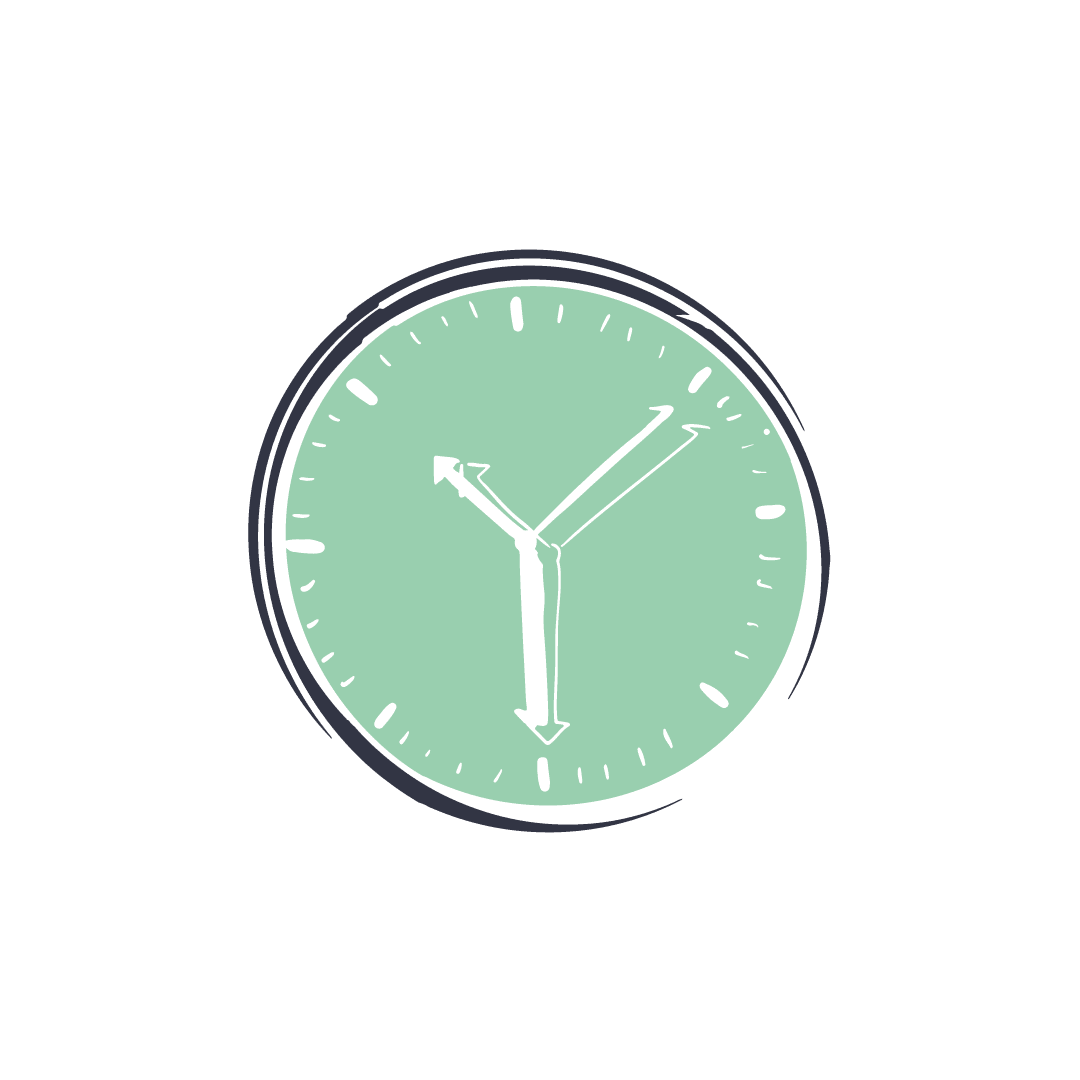 Icône horloge Jeannou